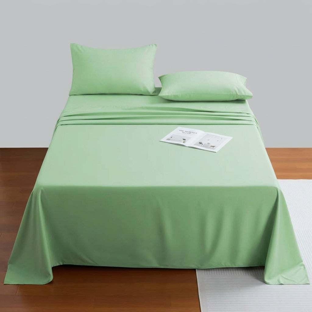 NUGGAL Pet Hair-Resistant Bamboo Sheet Set – Breathable, Sustainable Comfort for Pet Owners