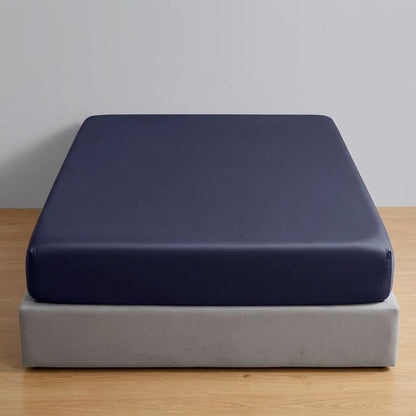 NUGGAL Pet Hair-Resistant Bamboo Fitted Sheet – Soft, Sustainable, and Pet-Friendly Comfort