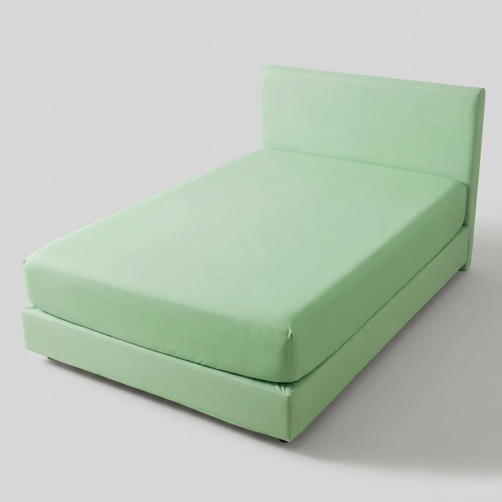 NUGGAL Pet Hair-Resistant Bamboo Fitted Sheet – Soft, Sustainable, and Pet-Friendly Comfort