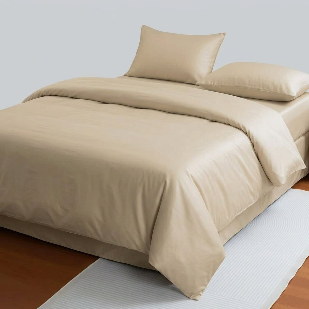 NUGGAL Pet Hair-Resistant Bamboo Duvet Cover – Eco-Friendly Comfort for Pet Owners