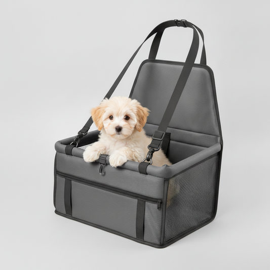NUGGAL Premium Pet Car Booster Seat & Carrier