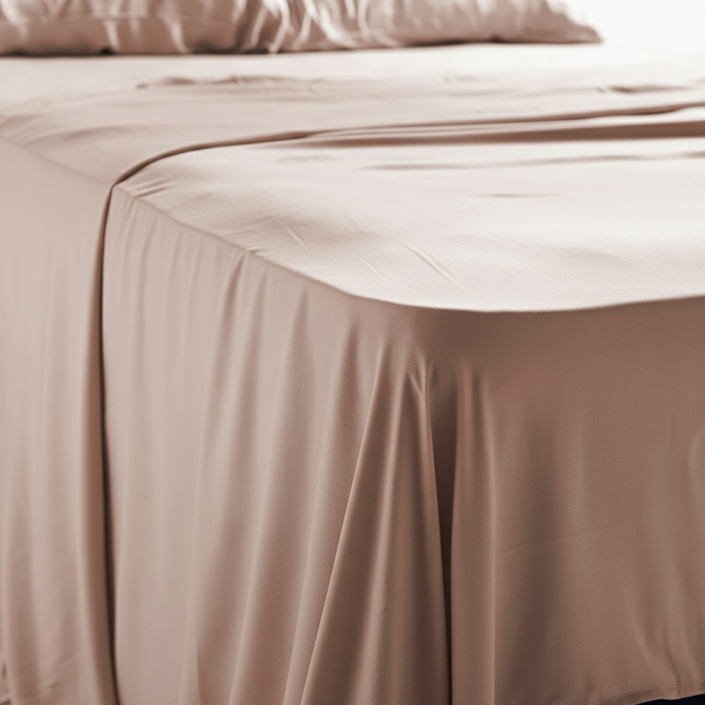 Drap plat en bambou NUGGAL résistant aux poils d'animaux – Doux, durable et confortable pour les animaux