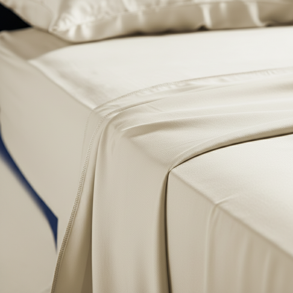 Drap plat en bambou NUGGAL résistant aux poils d'animaux – Doux, durable et confortable pour les animaux