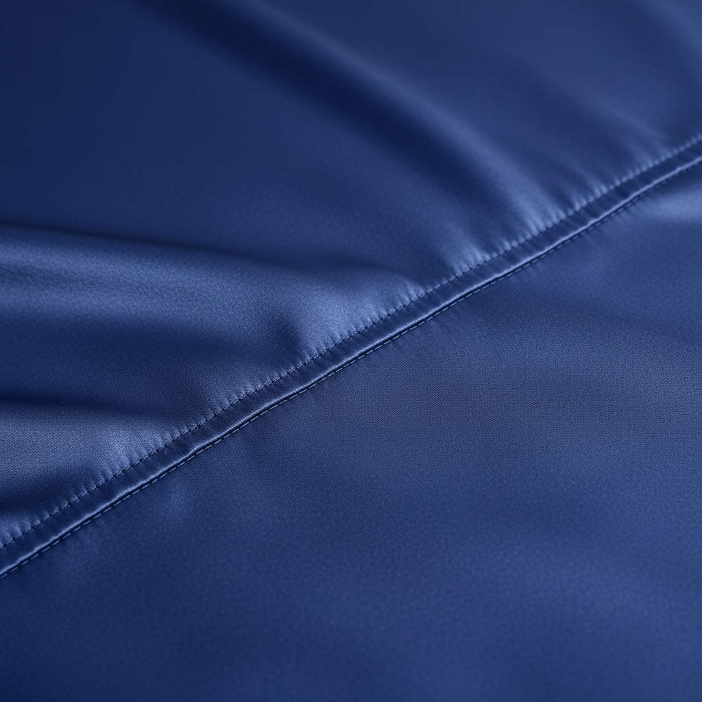 Ensemble drap et housse de couette en bambou NUGGAL anti-poils d'animaux, bleu apaisant