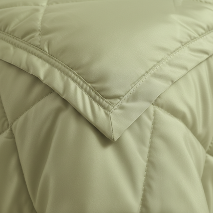 NUGGAL Pet Hair Repellent Cooling Comforter Mint Cream