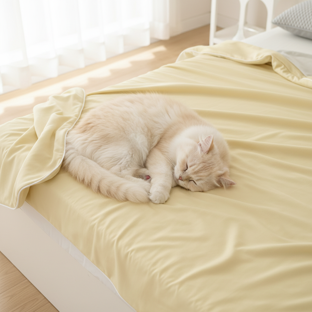 NUGGAL Pet Hair Repellent Cooling Comforter