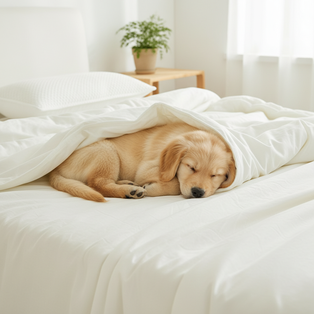NUGGAL Pet Hair Repellent Cooling Comforter