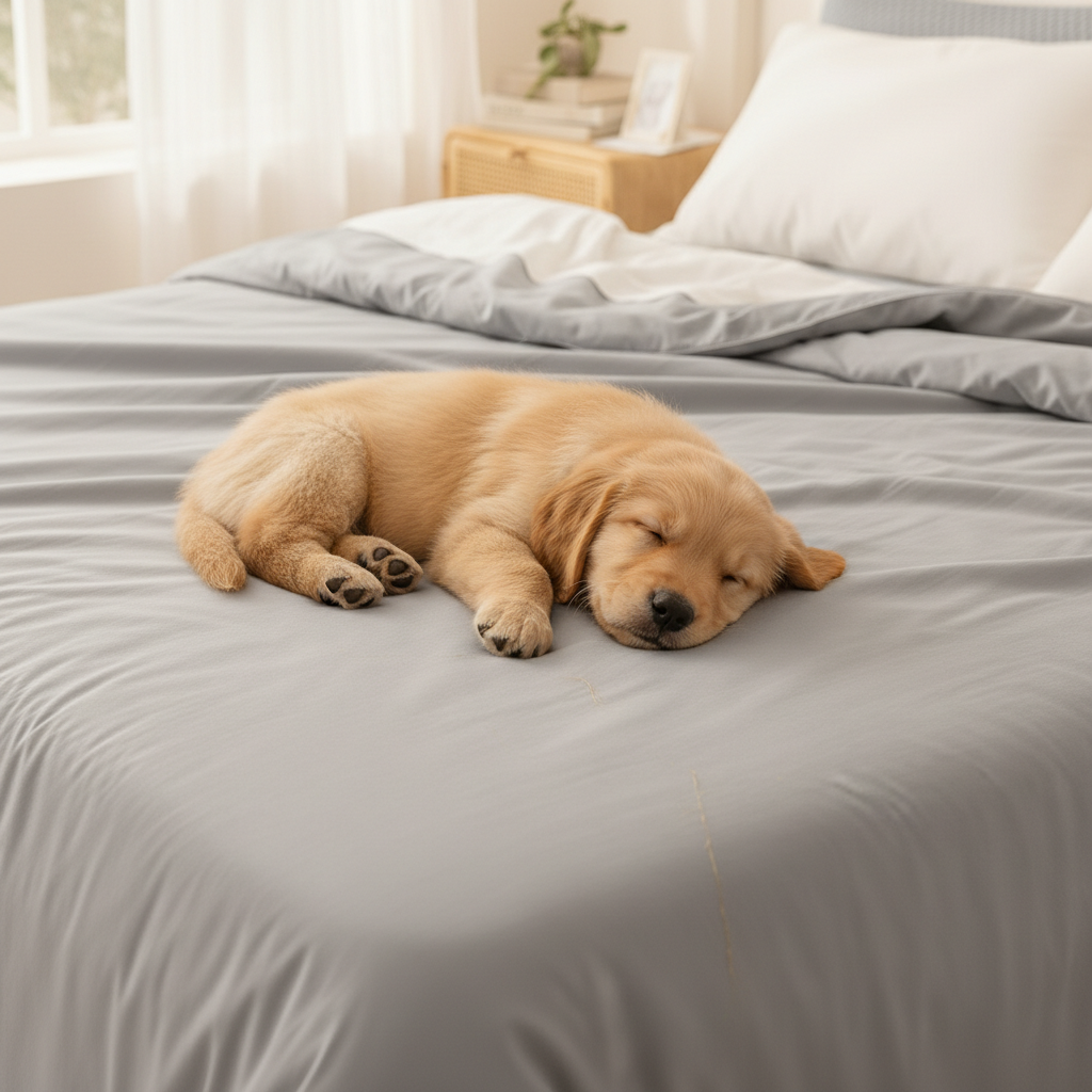 NUGGAL Pet Hair Repellent Cooling Comforter