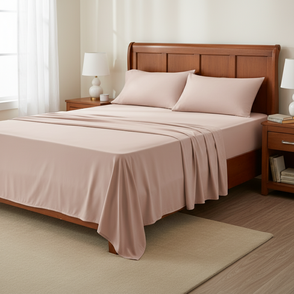 Parure de draps en bambou NUGGAL résistant aux poils d'animaux – Confort respirant et durable pour les propriétaires d'animaux