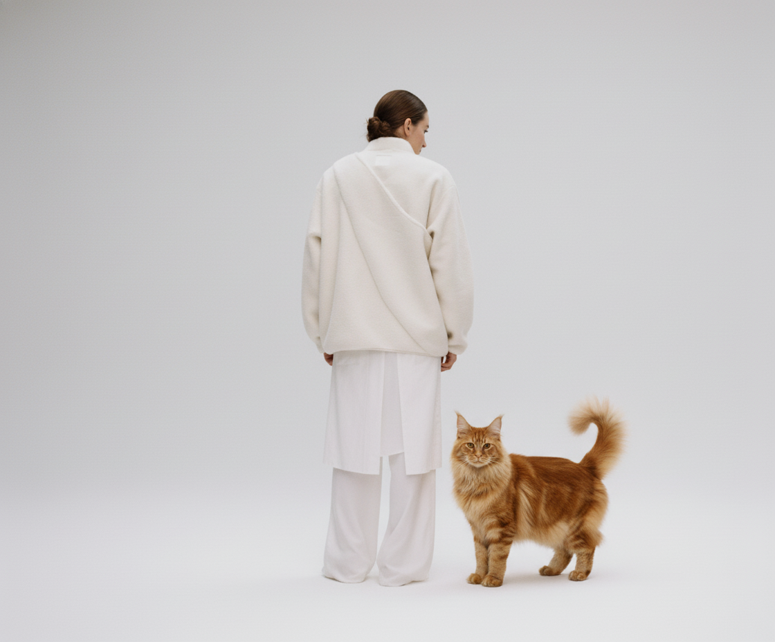 NUGGAL Unisex Kangaroo Pouch Fleece Sweater