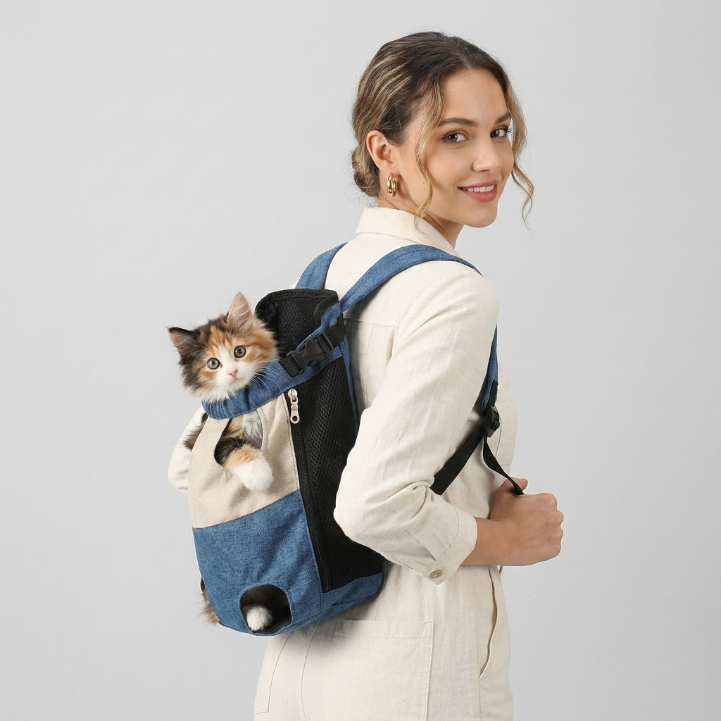 NUGGAL Pet Carrier Backpack for Travel