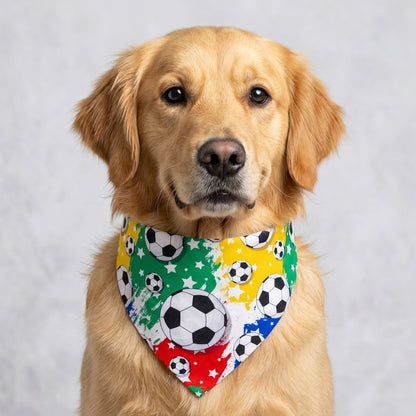 Nuggal Game Day Pet Bandana – Sports Theme Scarf for Cats & Dogs