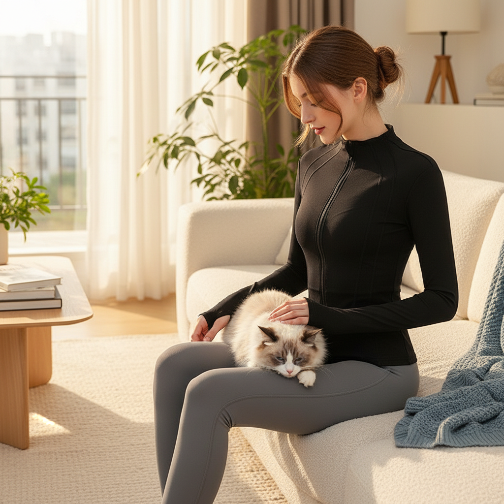 Short technique NUGGAL résistant aux poils d'animaux (3 pouces)