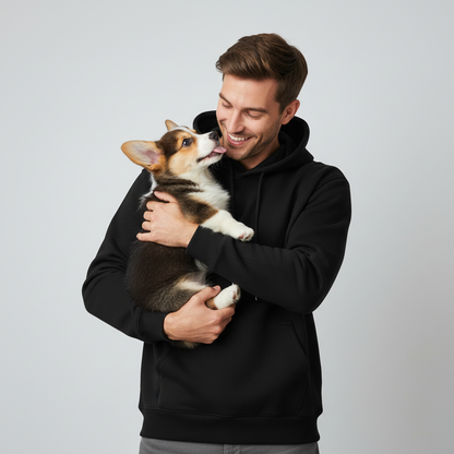 Sweat à capuche technique unisexe NUGGAL résistant aux poils d'animaux