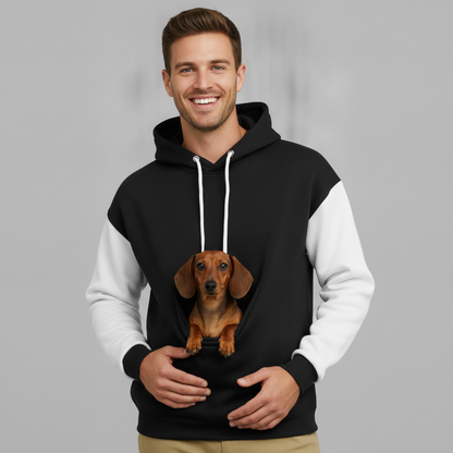 NUGGAL Unisex Pet Hair Resistant Pet Pouch Hoodie