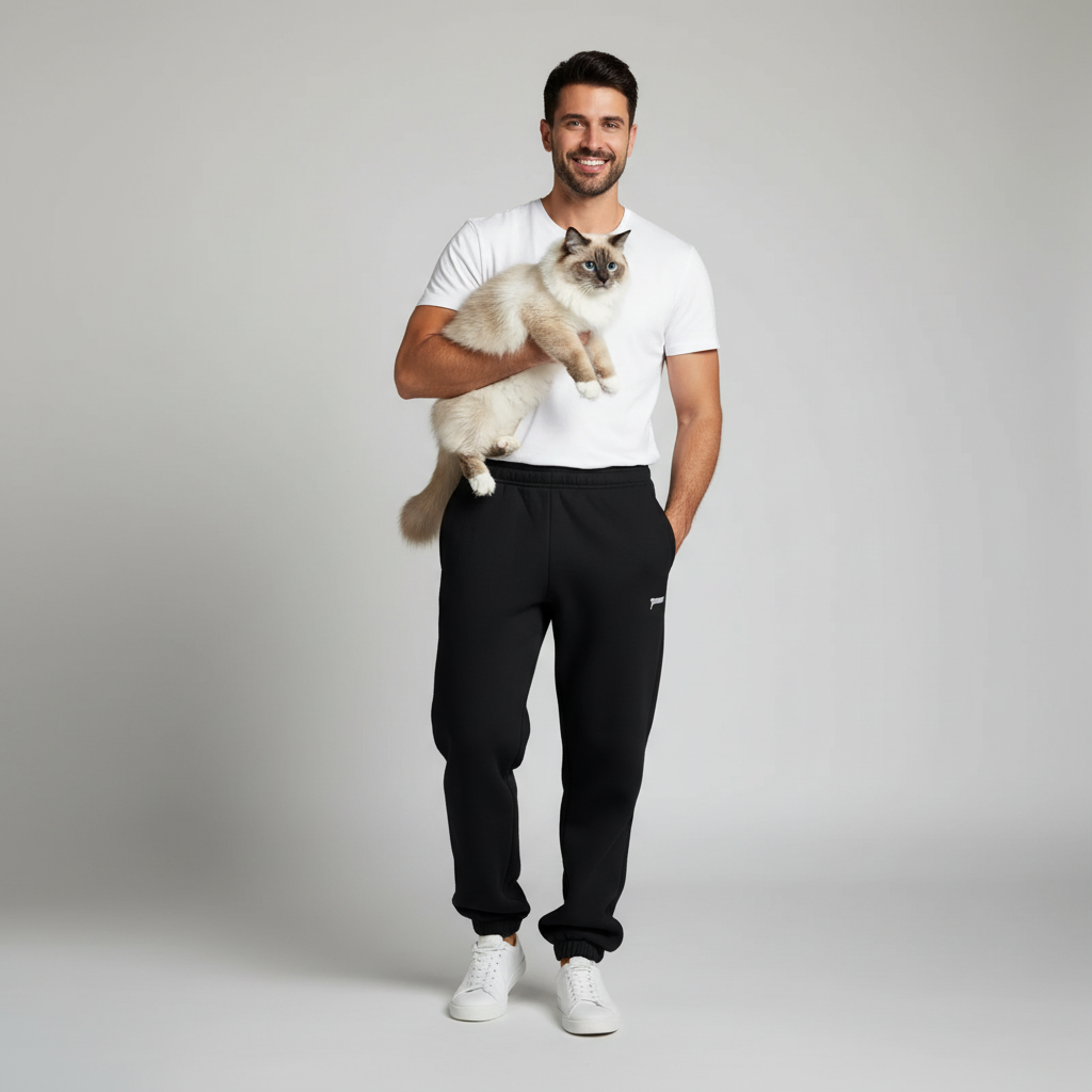 NUGGAL Unisex Pet Hair Resistant Tech Jogger Sweatpants