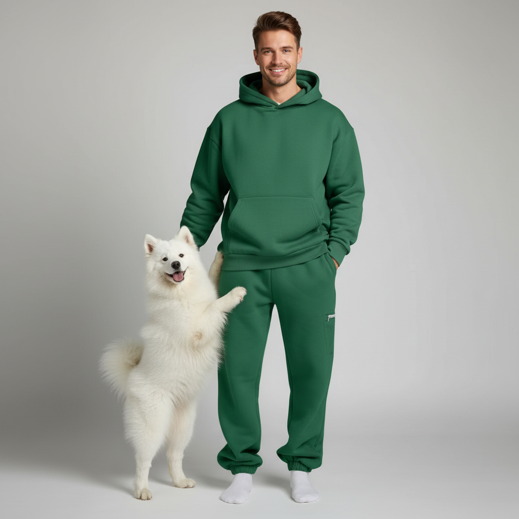 NUGGAL Unisex Pet Hair Resistant Tech Jogger Sweatpants