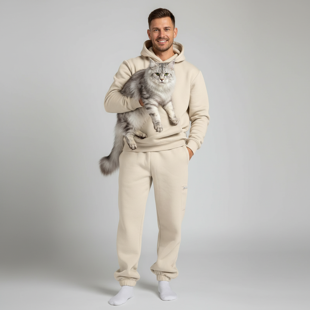 NUGGAL Unisex Pet Hair Resistant Tech Jogger Sweatpants