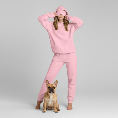 NUGGAL Unisex Pet Hair Resistant Eye Mask Hoodie for Travel Mode