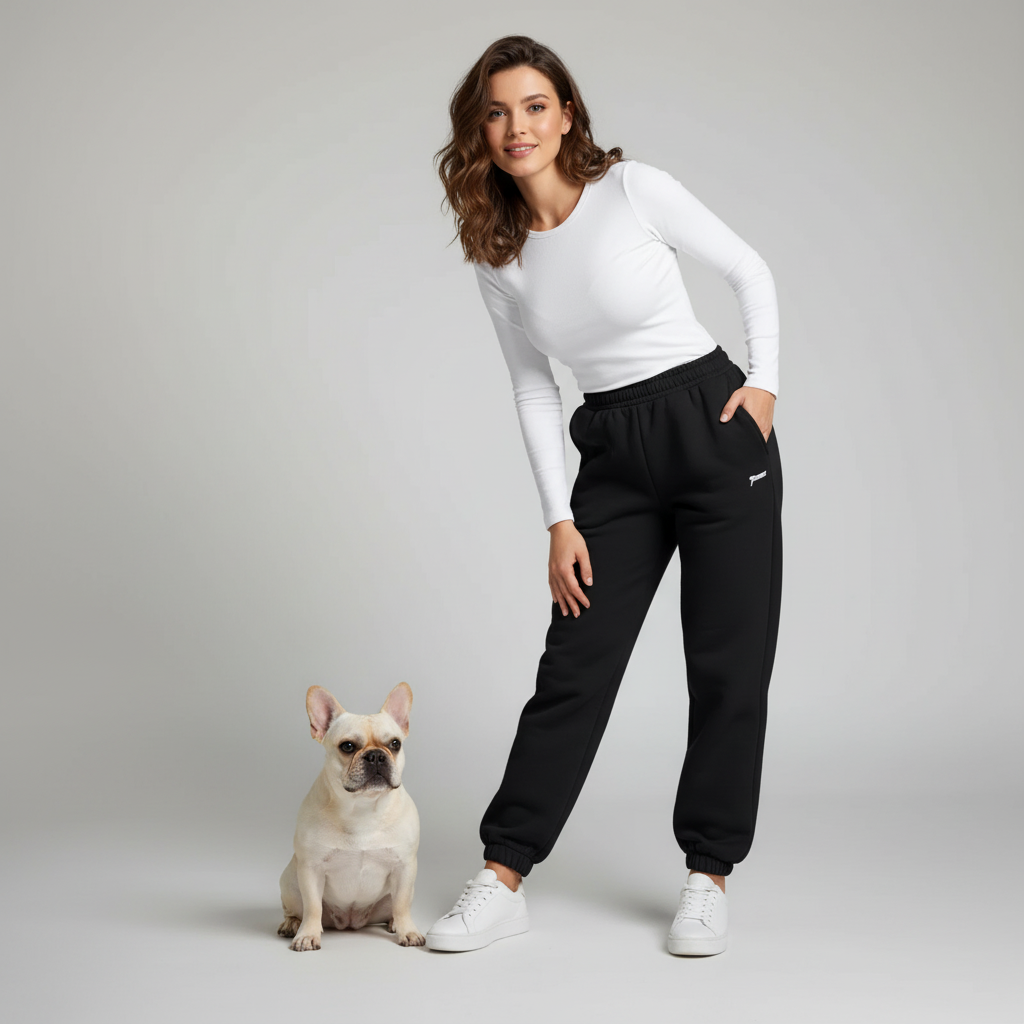 NUGGAL Unisex Pet Hair Resistant Tech Jogger Sweatpants