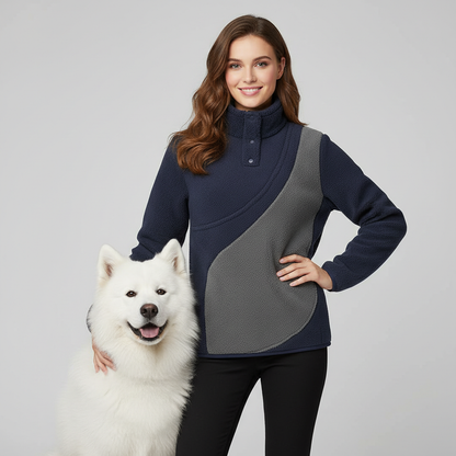 NUGGAL Unisex Kangaroo Pouch Fleece Sweater