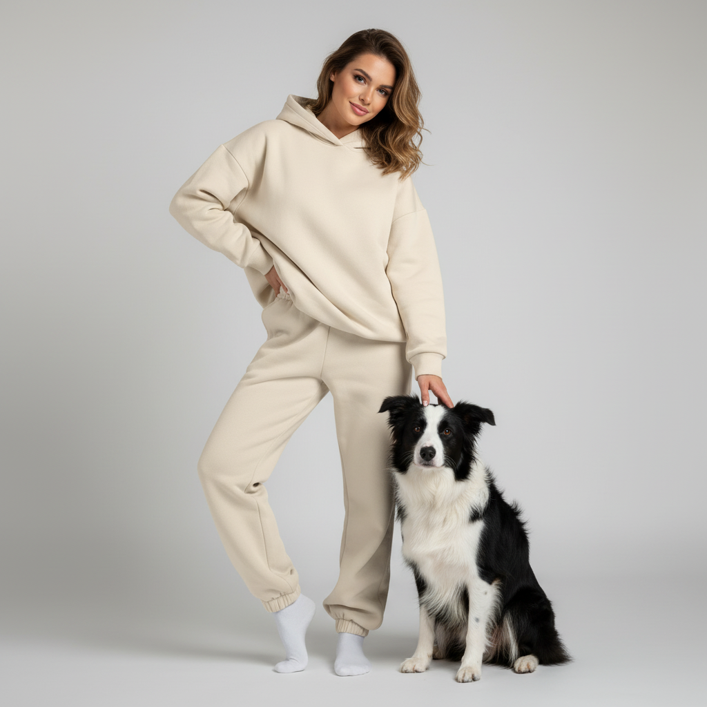 NUGGAL Unisex Pet Hair Resistant Tech Jogger Sweatpants