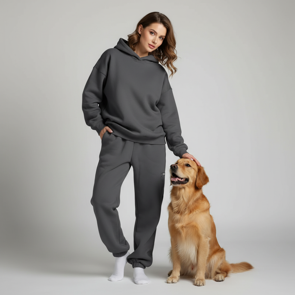 NUGGAL Unisex Pet Hair Resistant Tech Jogger Sweatpants