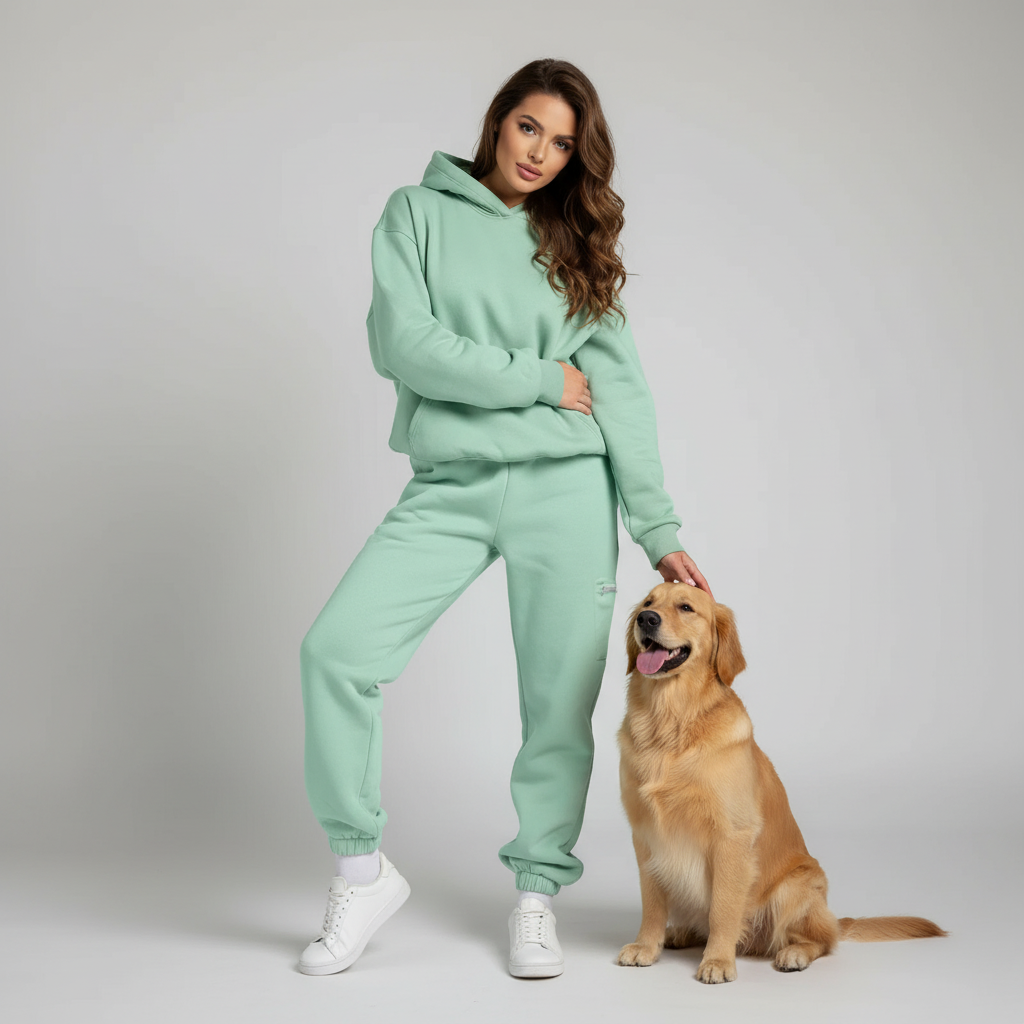 NUGGAL Unisex Pet Hair Resistant Tech Jogger Sweatpants