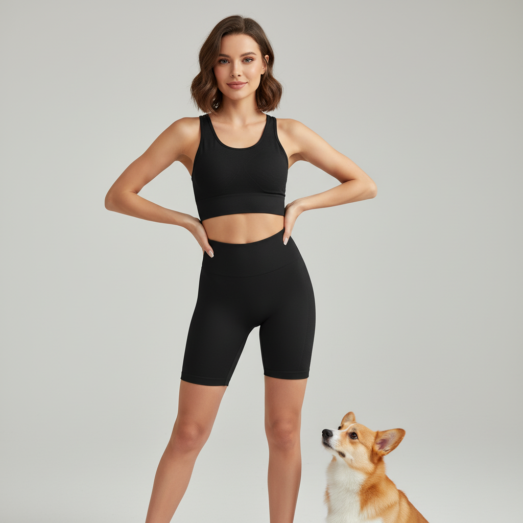 Short Tech Basic NUGGAL résistant aux poils d'animaux (5 pouces)