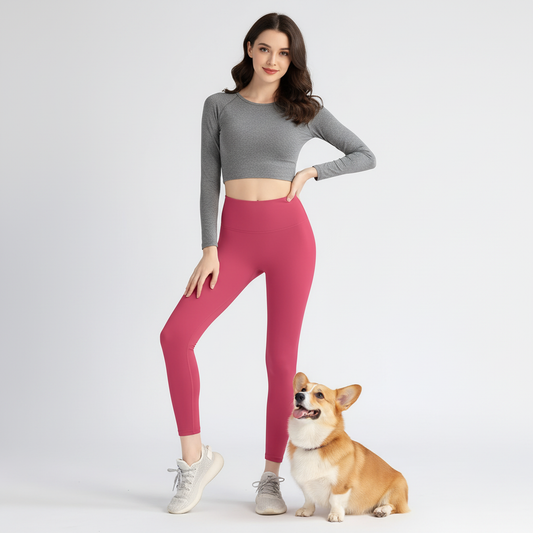 NUGGAL Pet Hair Resistant Basic Tech Leggings
