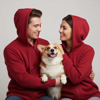 Sweat à capuche technique unisexe NUGGAL résistant aux poils d'animaux