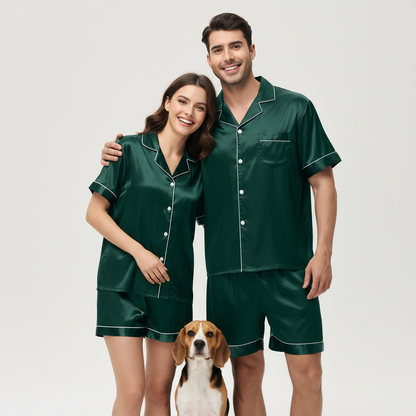 Ensemble de vêtements de détente NUGGAL résistant aux poils d'animaux pour homme, soyeux et élégant