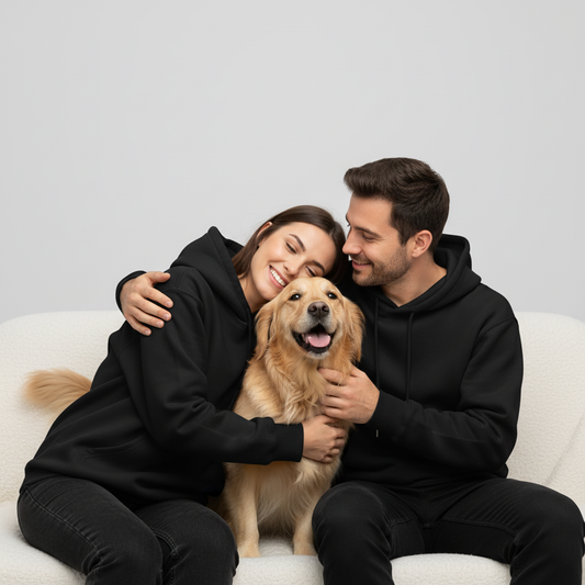 NUGGAL Unisex Pet Hair Resistant Tech Hoodie