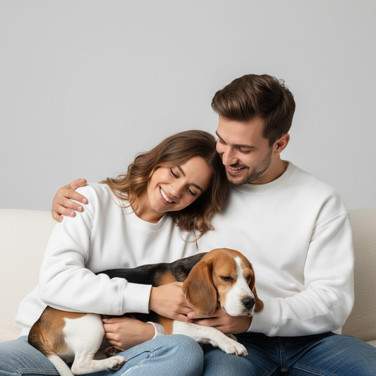 NUGGAL Unisex Pet Hair Resistant Tech Sweatshirt