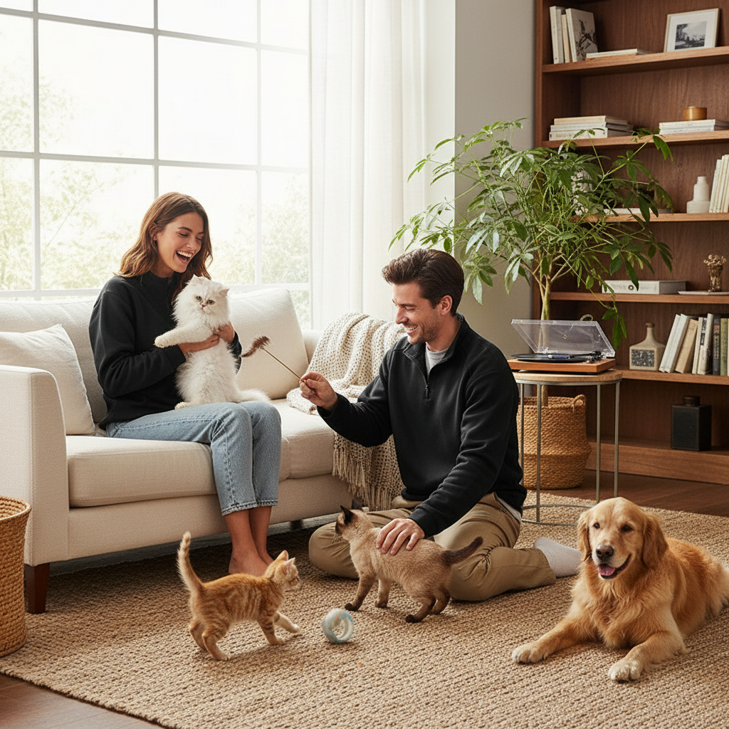 NUGGAL Unisex Pet Hair Resistant Tech Half-Zip Fleece-lined Hoodie