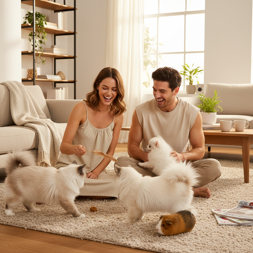 NUGGAL Pet Hair Resistant Open Back Loose Fit Slip Dress