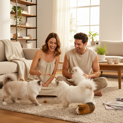 NUGGAL Pet Hair Resistant Open Back Loose Fit Slip Dress