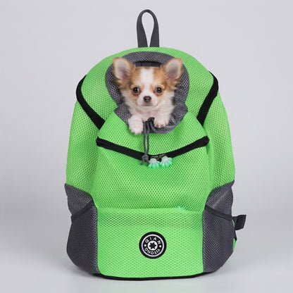 NUGGAL Ultimate Mesh Pet Travel Backpack - Breathable Head-Out Carrier