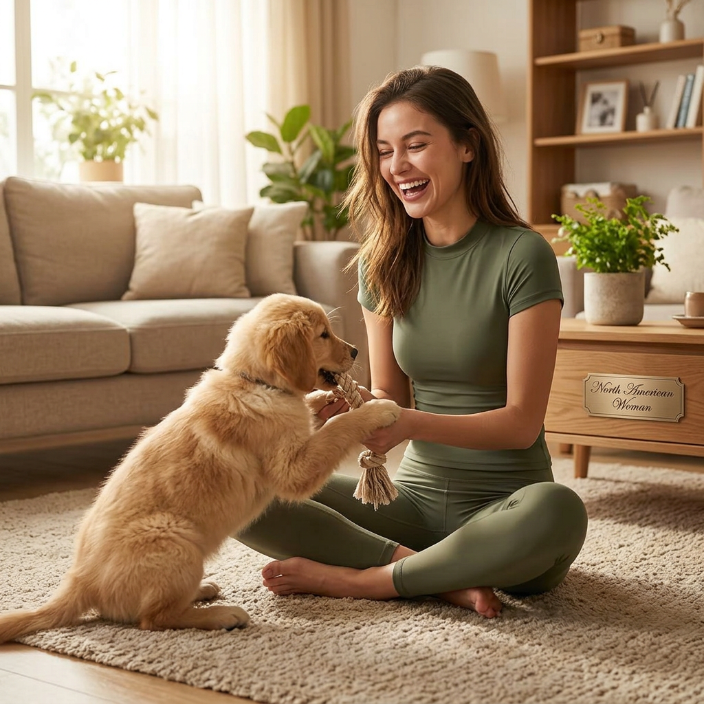 NUGGAL Pet Hair Resistant Ultra-Firming Quick-Dry Active Slim Tee