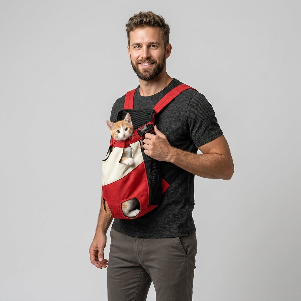 NUGGAL Pet Carrier Backpack for Travel