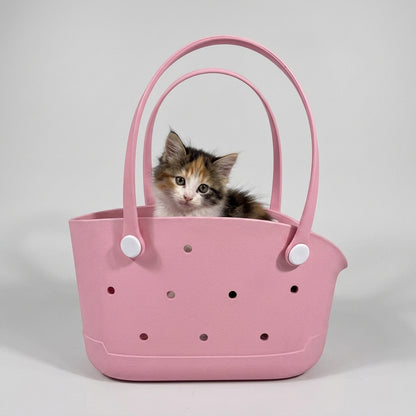 NUGGAL Premium EVA Open-Top Pet Carrier Tote