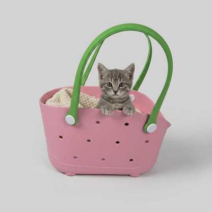 NUGGAL Premium EVA Open-Top Pet Carrier Tote