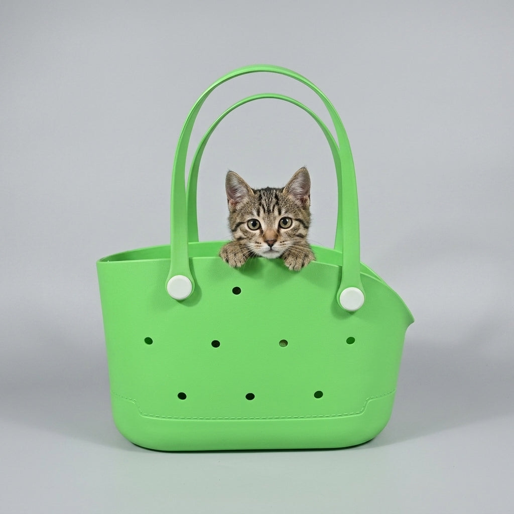 NUGGAL Premium EVA Open-Top Pet Carrier Tote