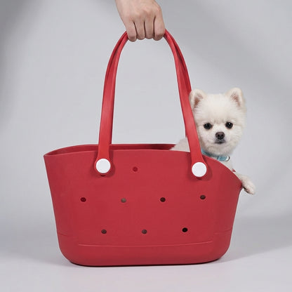 NUGGAL Premium EVA Open-Top Pet Carrier Tote