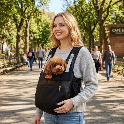 NUGGAL Ergonomic Hands-Free Front Pet Carrier