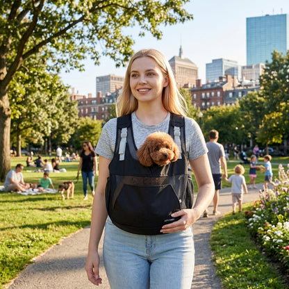 NUGGAL Ergonomic Hands-Free Front Pet Carrier