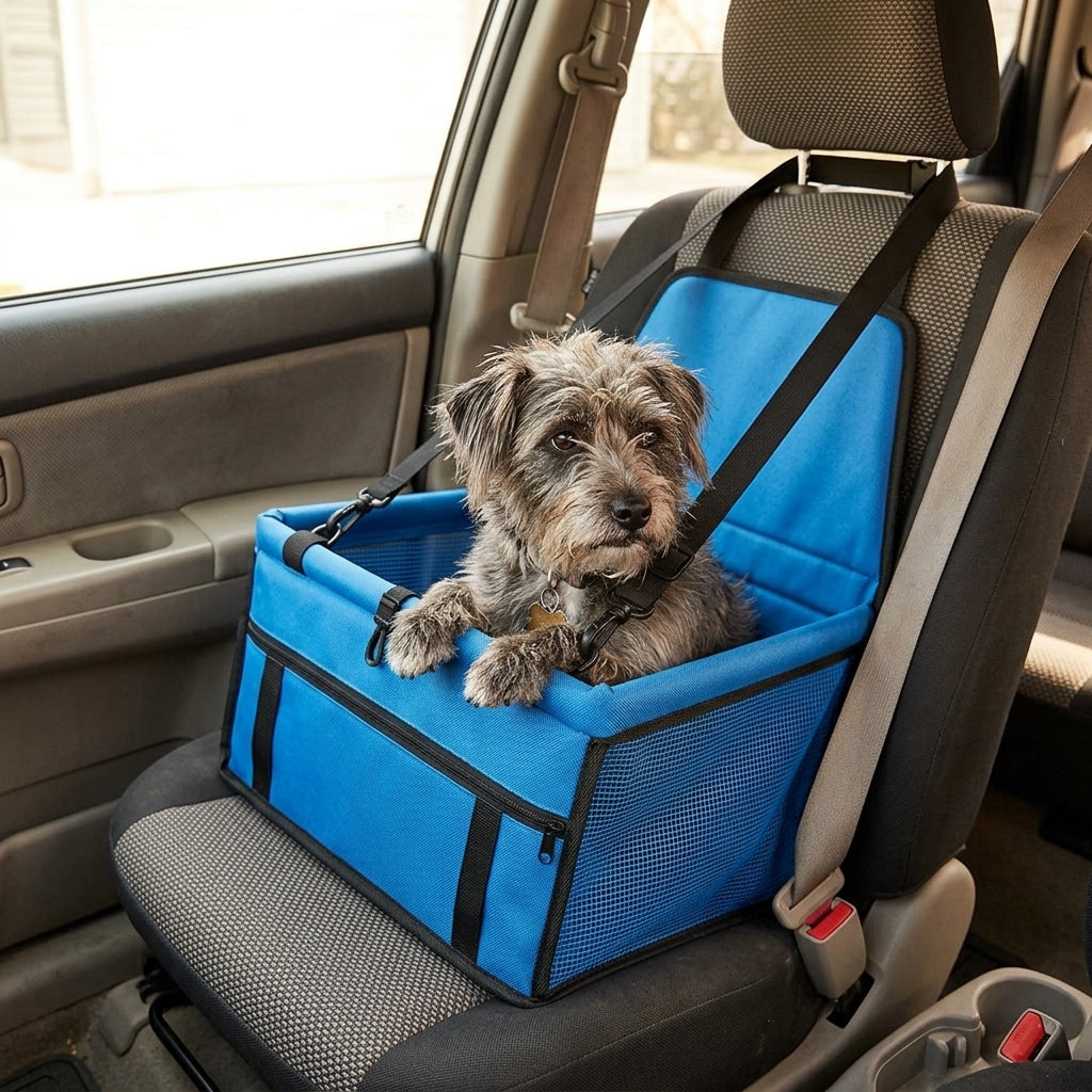 NUGGAL Premium Pet Car Booster Seat & Carrier