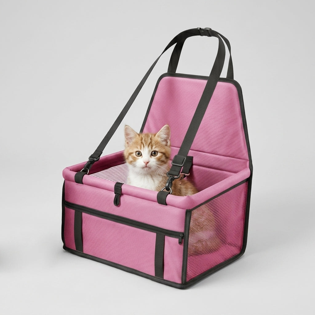NUGGAL Premium Pet Car Booster Seat & Carrier