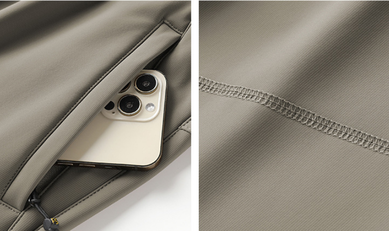 NUGGAL Unisex Pet Hair Resistant Tech Fleece-Lined Sweatpants