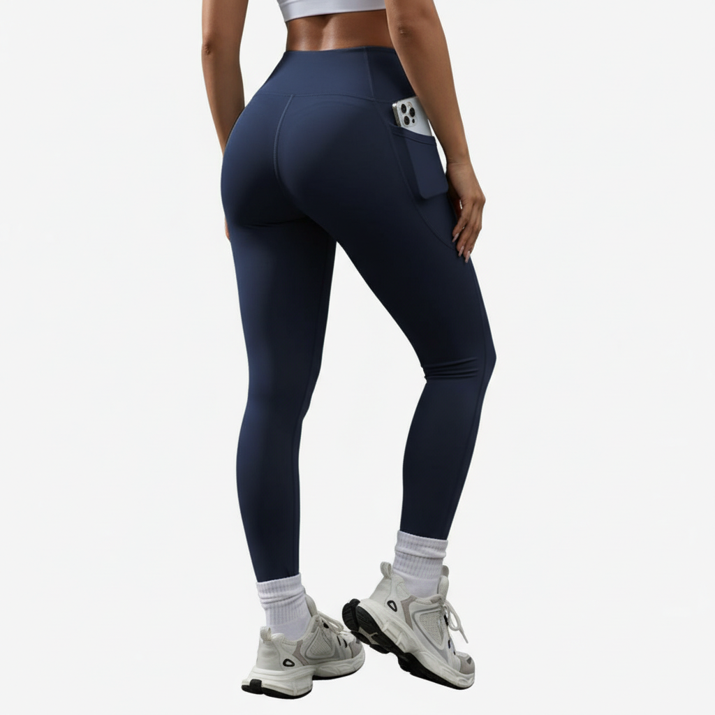 NUGGAL Pet-hair Resistant High-Waist Glute-Lifting Pocket Leggings